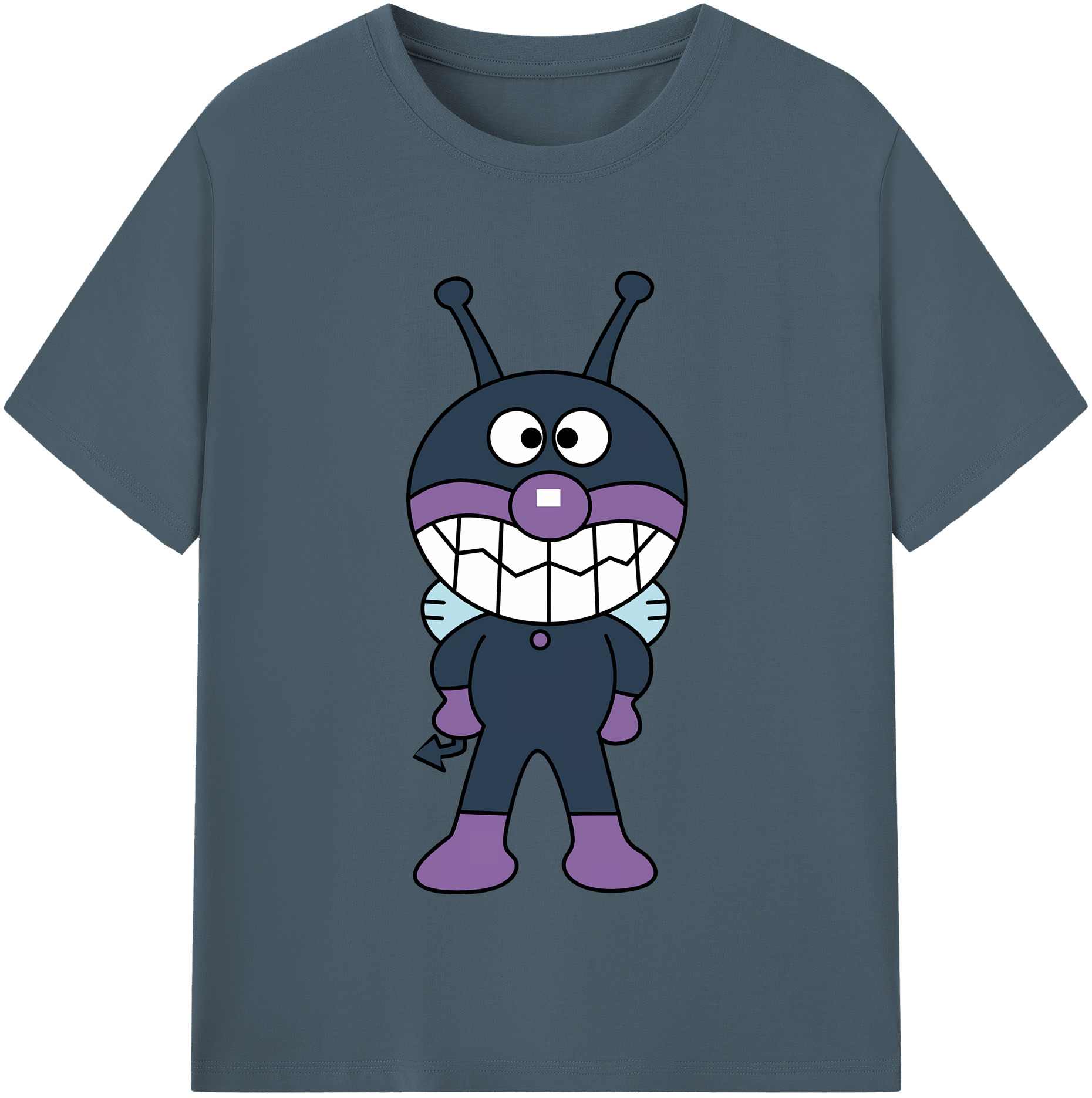 （画像用） アンパンマン Anpanman 綿100％半袖Tシャツ（フロントプリント）